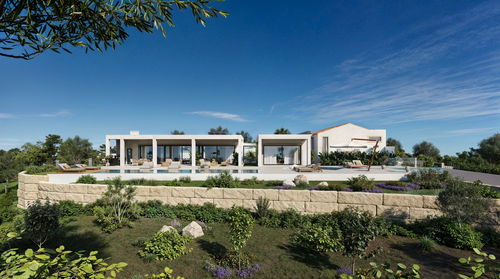 A brand-new villa, featuring a meticulously renovated ruin, with charm and astonishing sea view in Loulé 832173485