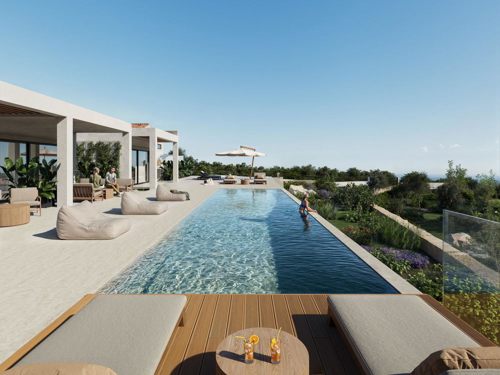 A brand-new villa, featuring a meticulously renovated ruin, with charm and astonishing sea view in Loulé 832173485