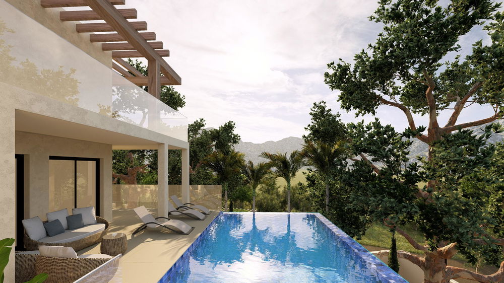 Newbuilt 5 bedroom villa conveniently located at walking distance from the center of São Brás de Alportel 3104102518