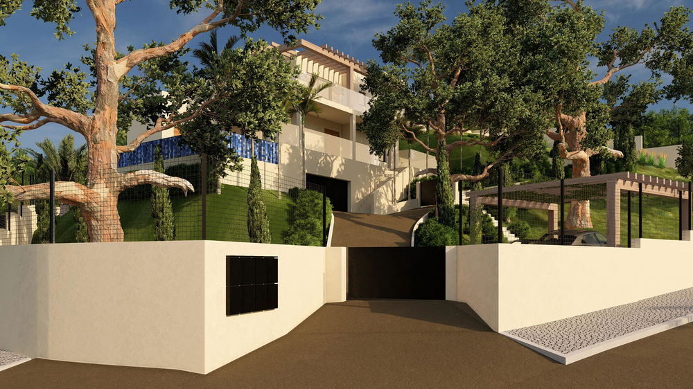 Newbuilt 5 bedroom villa conveniently located at walking distance from the center of São Brás de Alportel 3104102518