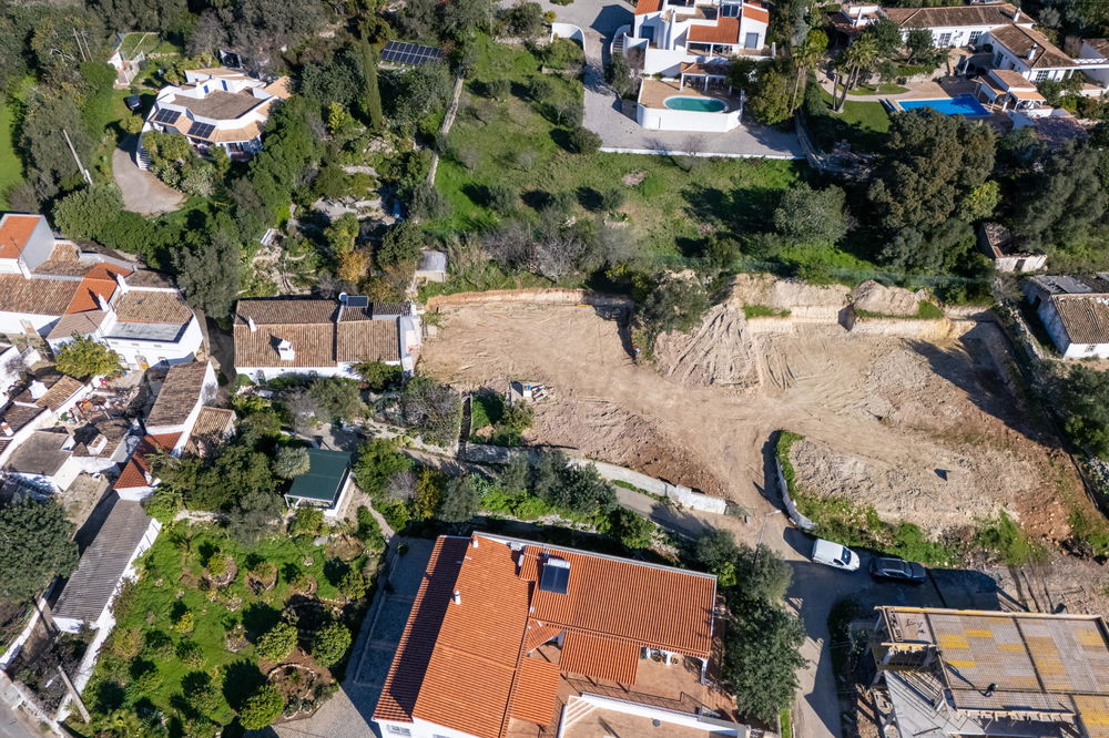 South oriented plot in the gentle hills of São Brás de Alportel with approved project and earthworks done 45672529