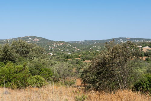 Plot with approved project in the gentle hills of Estoi – stunning open views towards the lush and green countryside 3583689163
