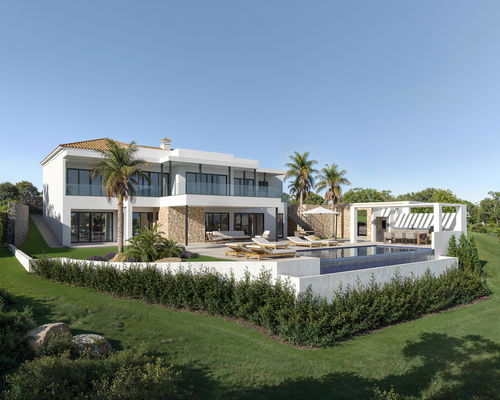 A place to live and to simply be: Santa Bárbara de Nexe, this newly renovated five-bedroom villa lies less than two kilometres from the village, resting on the gentle hills of Canal. 3248509923