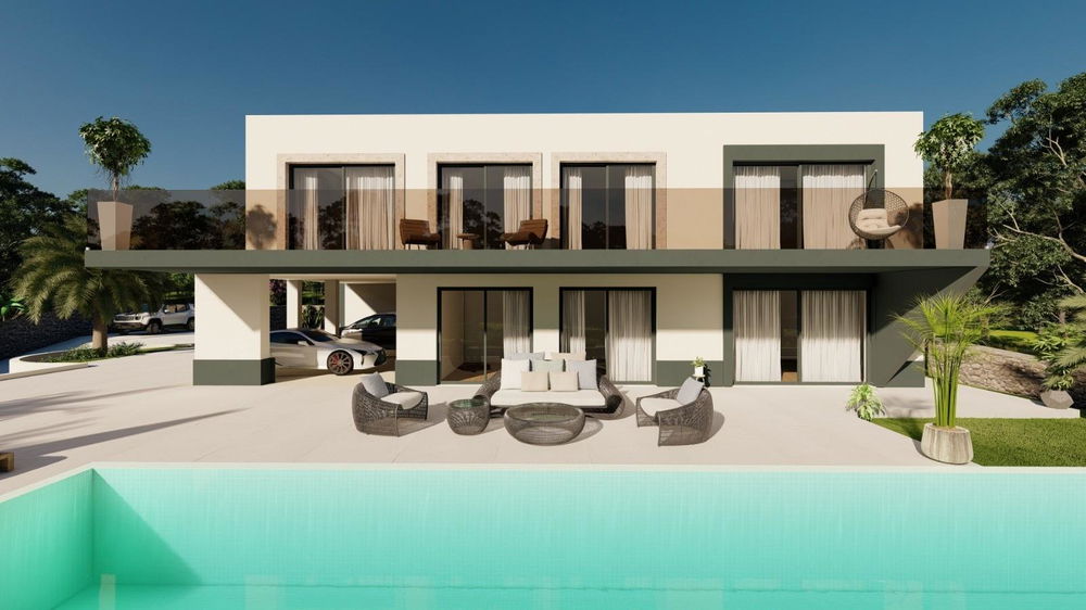 Timber frame house with 5-ensuite bedrooms nestle in the gentle hills of Sao Bras de Alportel – A unique concept 439905077