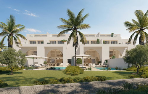 Halcyon, new development in Santa Barbara de Nexe of 4 contemporary villas with superb sea views, the villa nº 4 is the first to be for sale … take the opportunity. 4103683932