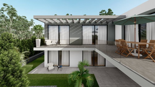 Timber frame house with 4 bedrooms nestle in the gentle hills of Sao Bras de Alportel – A unique concept 2628958576