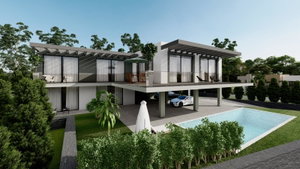 Timber frame house with 4 bedrooms nestle in the gentle hills of Sao Bras de Alportel – A unique concept 2628958576