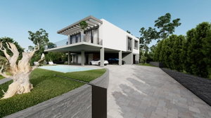 Timber frame house with 4 bedrooms nestle in the gentle hills of Sao Bras de Alportel – A unique concept 2628958576