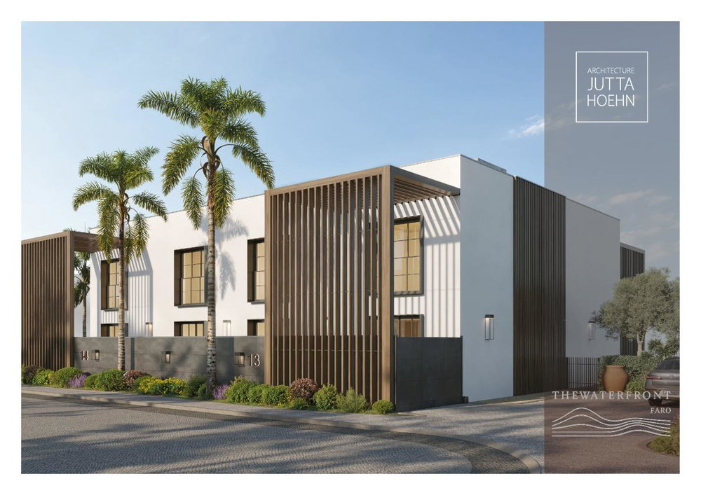The Waterfront , project in front of the Ria Formosa, is not only a residential development, it is a place where architecture, nature, and lifestyle come together in perfect harmony , created and developed by the architect Jutta Hoehn: Lot 13 813458413