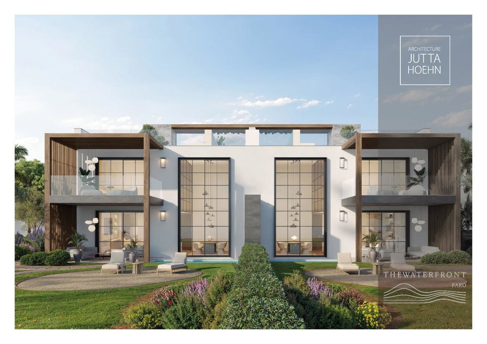 The Waterfront , project in front of the Ria Formosa, is not only a residential development, it is a place where architecture, nature, and lifestyle come together in perfect harmony , created and developed by the architect Jutta Hoehn: Lot 13 813458413