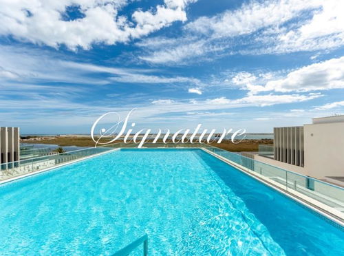 Unique newbuild 3-bedroom waterfront apartment in Fuseta – in front of the Ria Formosa – spectacular seaviews 3644791588