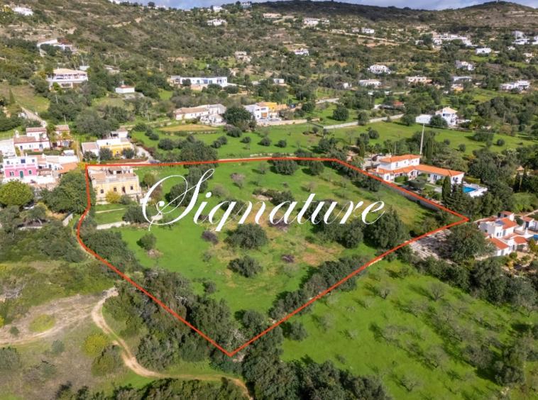 Plot with ruin and submitted project – magnificent sea view, located in Canal, Santa Barbara de Nexe 860638337