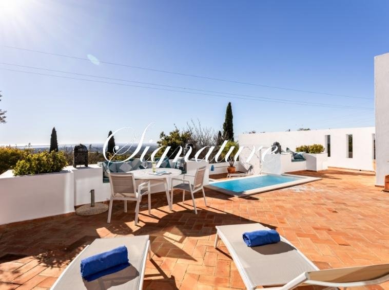 Marvelous 3 bedroom modern villa with pool, stunning sea views in Estoi 2707157615