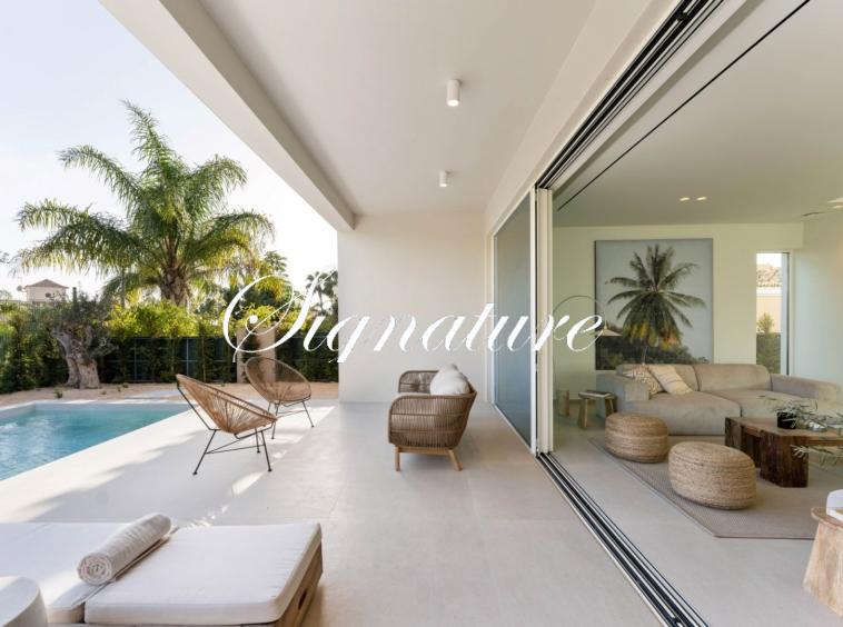 Newbuilt pleasant 3-bedroom villa close to Santa Barbara de Nexe – fully furnished 806066199