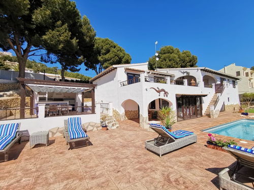 large mediterranean style villa with pool and views of the bay of altea 4184444965