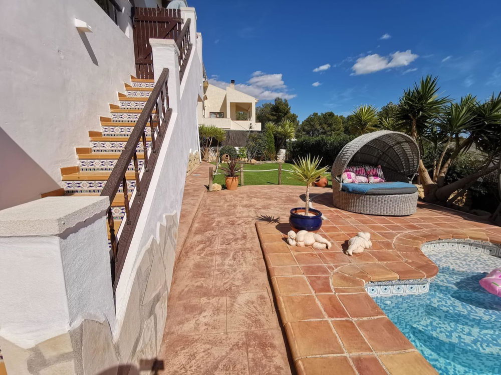 large mediterranean style villa with pool and views of the bay of altea 4184444965