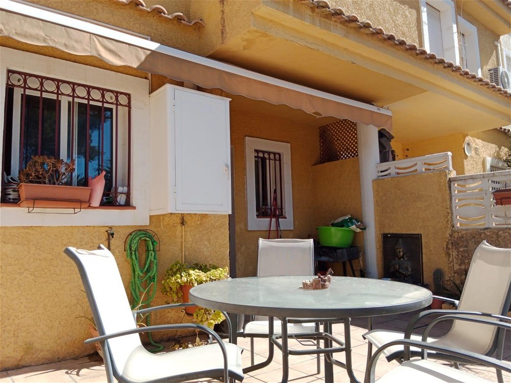 three bedroom terraced house with community pool and parking in albir – #ac-05371 764466962