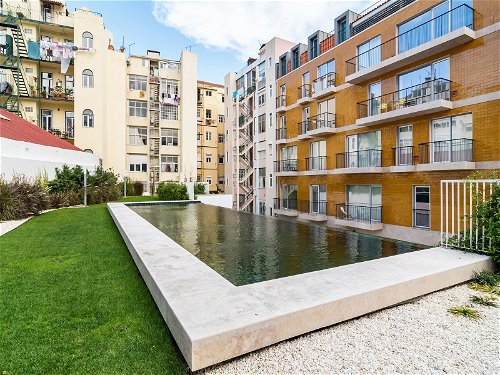 3 bedroom apartment in a private condominium in the centre of Lisbon 101714202