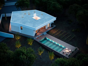 Villa with swimming pool and with privileged view of the Castle of Montemor-o-Novo 2279718744