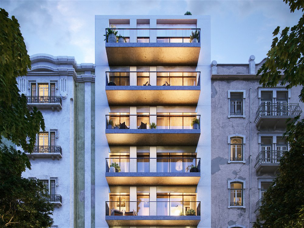 1-Bedroom Apartment with balcony in Av. Elias Garcia 3666780343