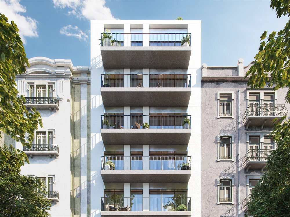 1-Bedroom Apartment with balcony in Av. Elias Garcia 1132982541