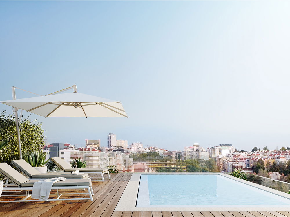 4 Bedroom apartment, with swimming pool and terrace in Avenidas Novas, Lisbon 3228837119