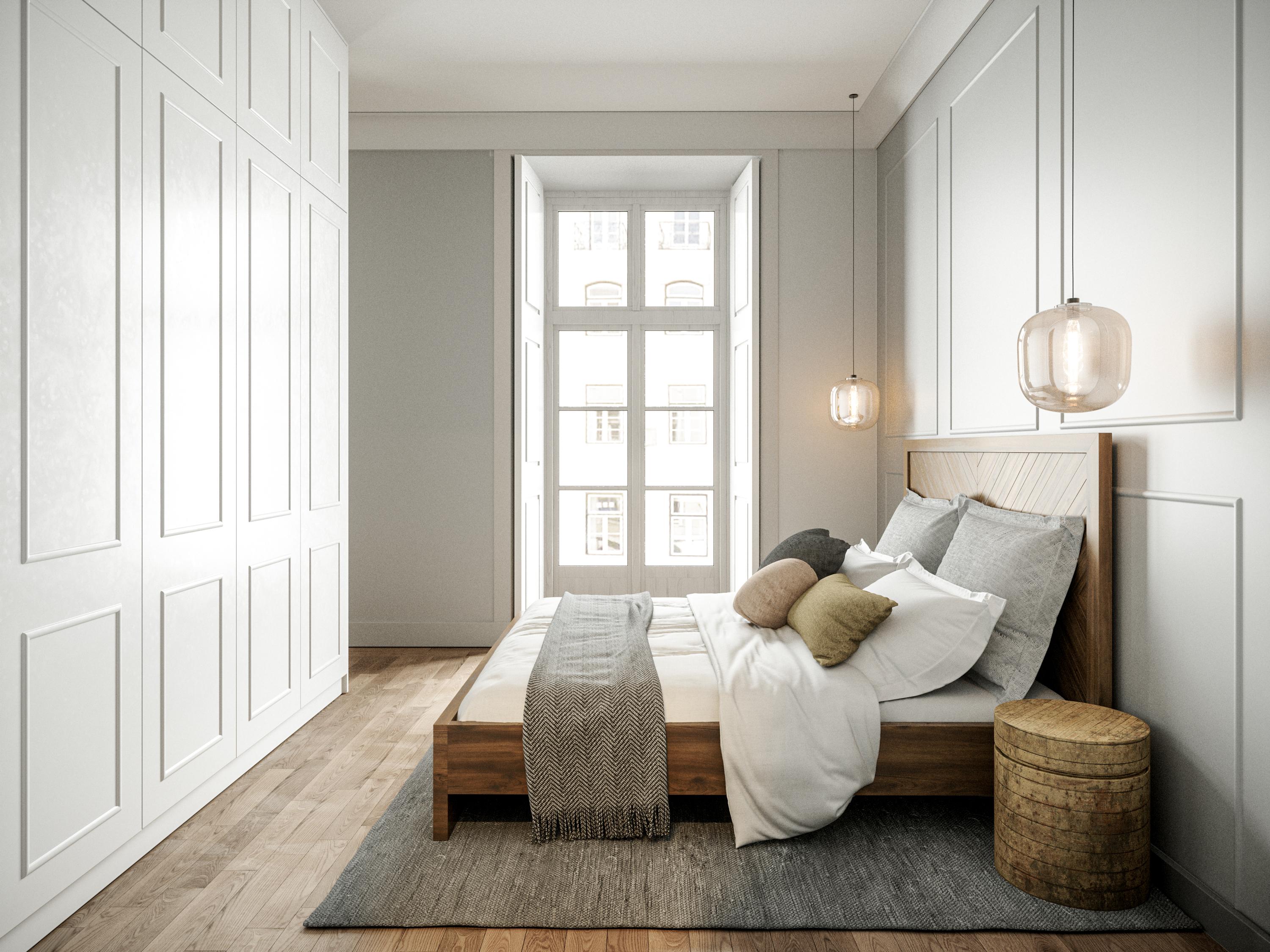 2 bedroom apartment with balcony in Downtown Lisbon