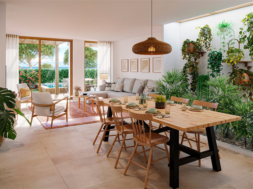 3 bedroom apartment with terrace in new development in Porto Covo 3038431894