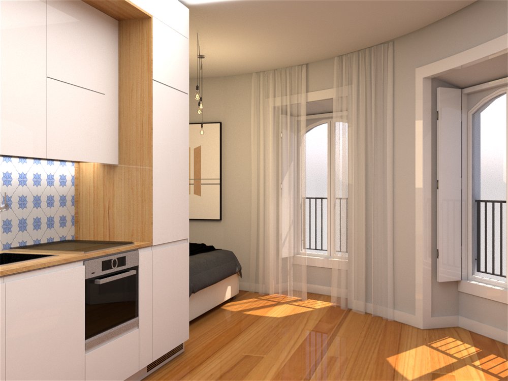 1 bedroom apartment in new development located in Campolide 603087333