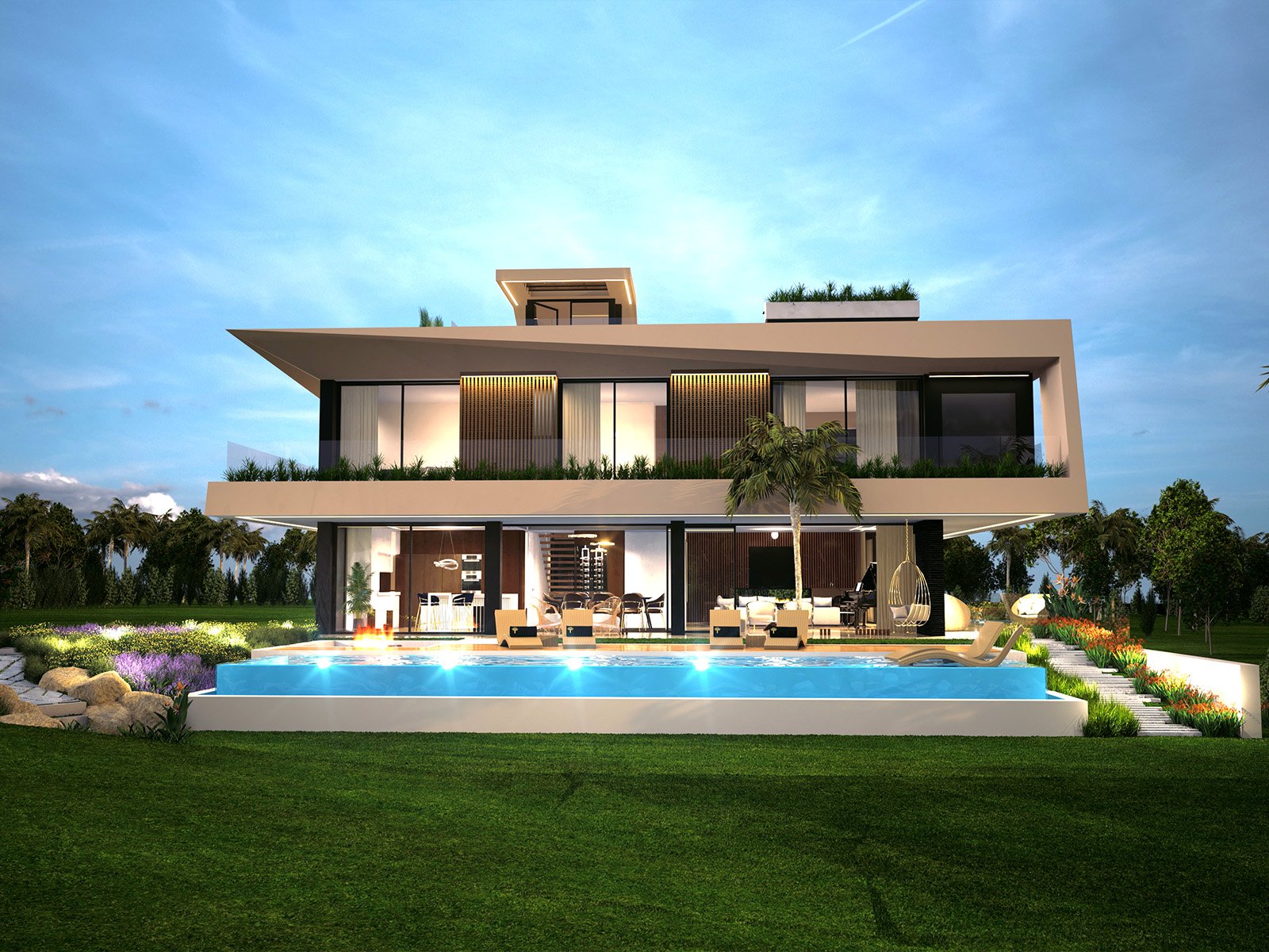 5 bedroom villa with garden and pool 672216819