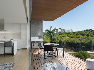 2 bedroom apartment with terrace in private condominium in Miraflores 4266116523