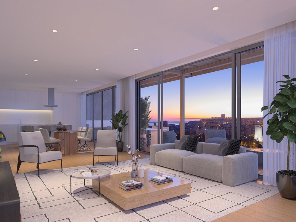 4 bedroom penthouse with terrace in private condominium in Miraflores 3609995313