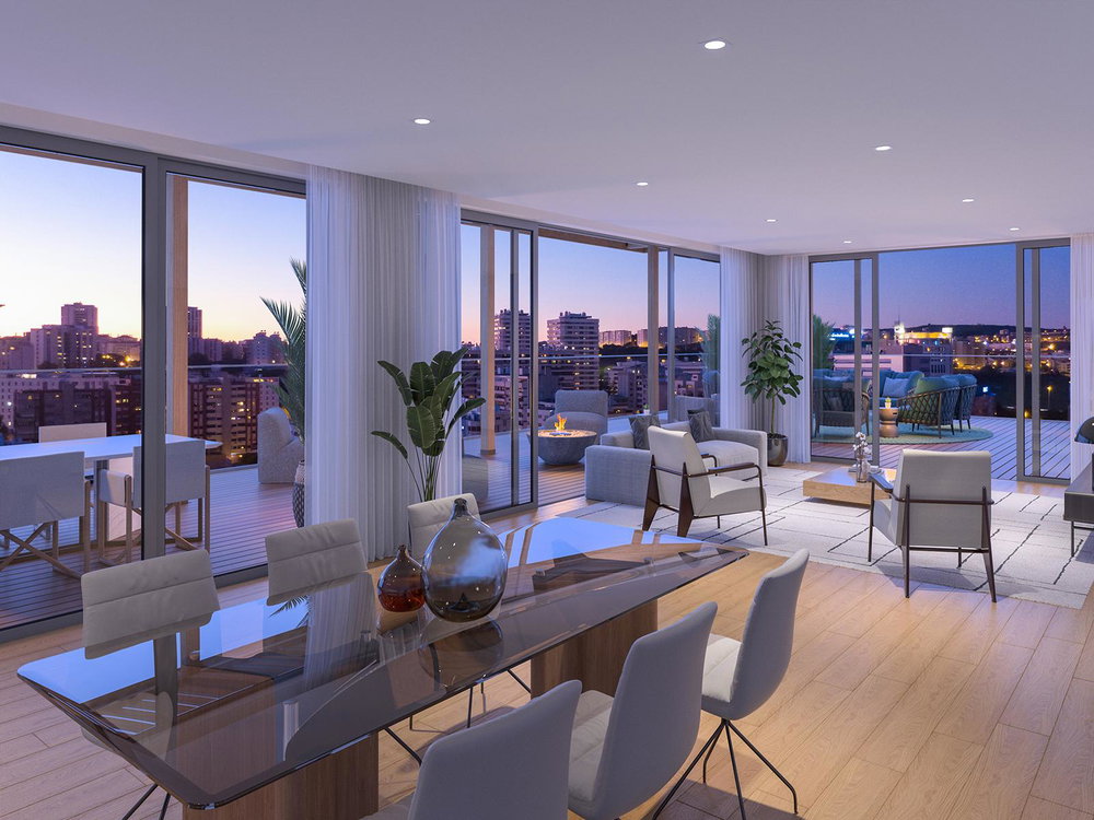 4 bedroom penthouse with terrace in private condominium in Miraflores 3609995313