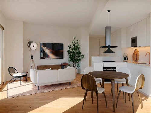 3 bedroom apartment with balcony and parking in new development, Lisbon 891847203