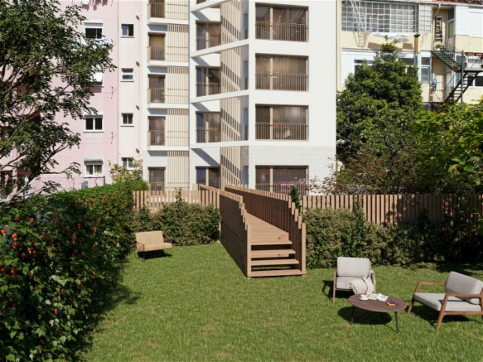 2 bedroom apartment with terrace in new development in Campo Pequeno 3496791503