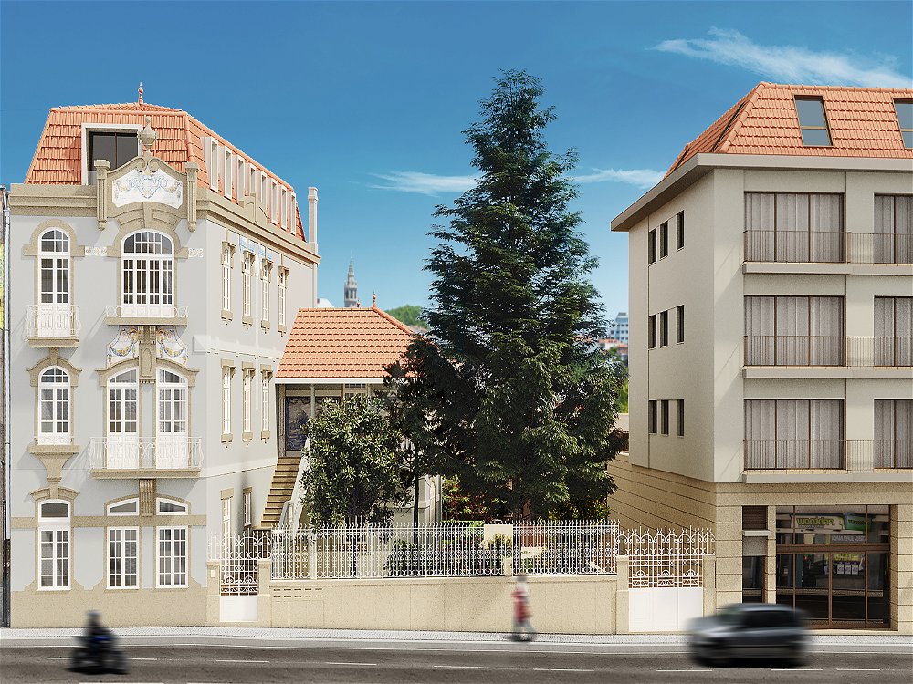 4 bedroom mansion with garden and garage in new development in Porto 1976087120