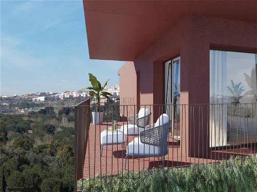 3 bedroom apartment with balcony in new development, Almada 4059362373