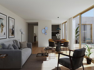 2 bedroom apartment with outdoor area and parking space, next to the beach of Matosinhos 1278608450