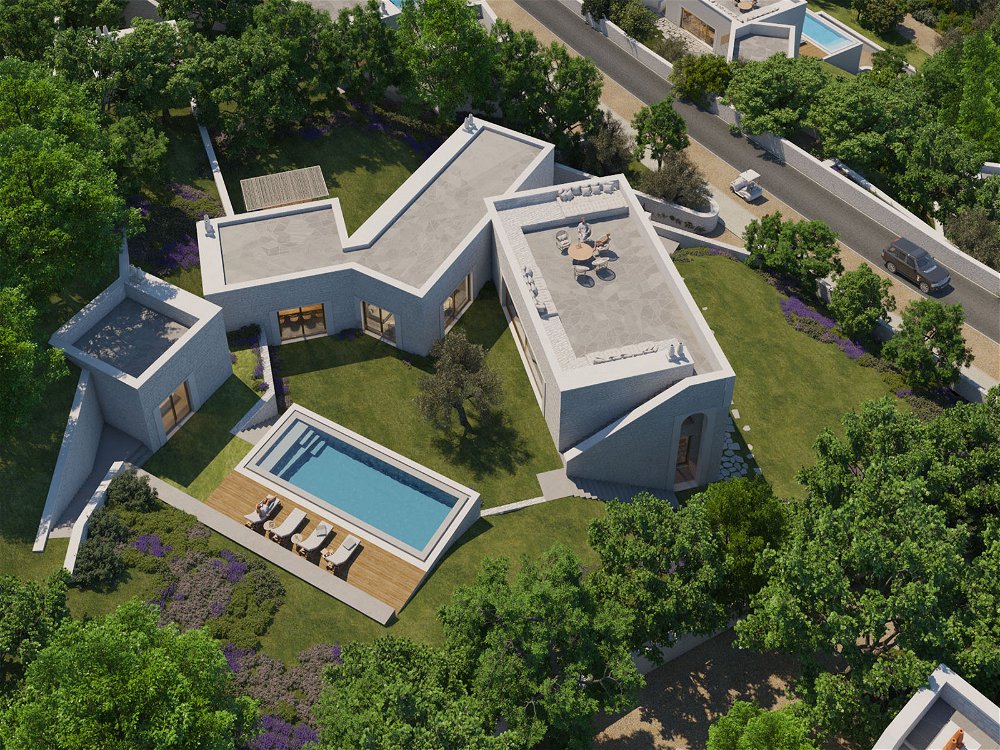 Villa with garden and swimming pool inserted in luxury resort 1211530054