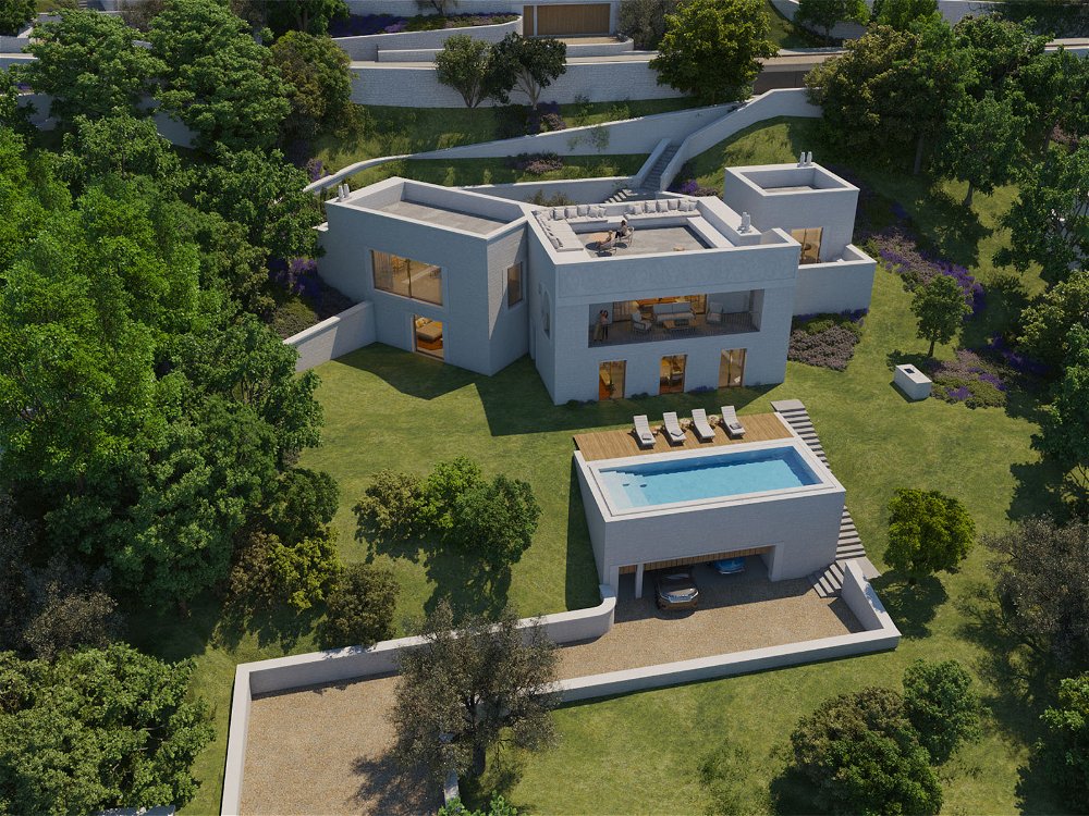 Villa with garden and swimming pool inserted in luxury resort 2706759283