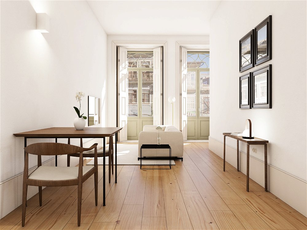 1 bedroom apartment in renovated development in Rua do Almada 3736138083