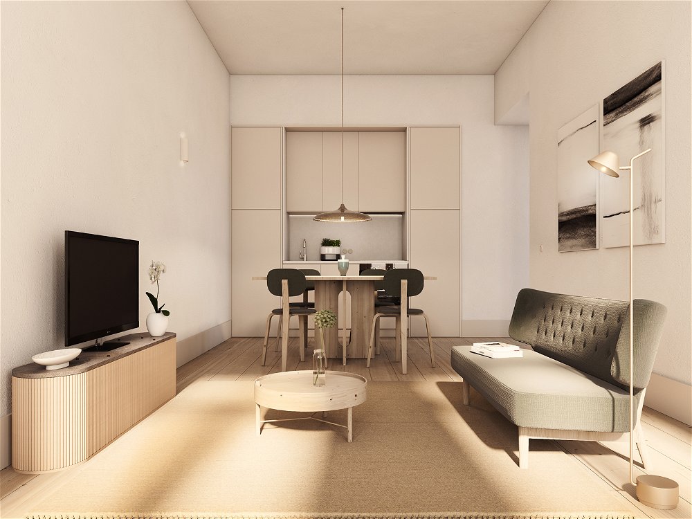 2 bedroom duplex apartment with balcony, on Avenida da Boavista 2643036524