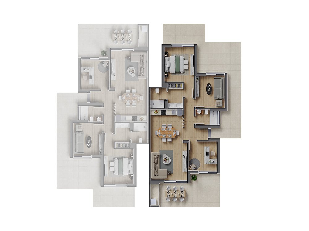 1 bedroom apartment with terrace in new development in Algarve 3480145005
