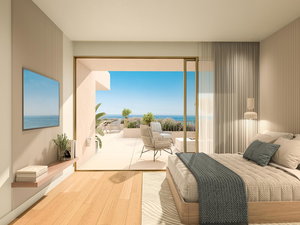 Studio with terrace in new development in Sesimbra 512378279