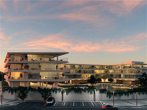 1 bedroom apartment with balcony and parking space, inserted in new private condominium in Vilamoura 2021449577