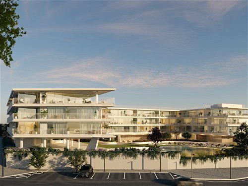 2 bedroom apartment with balcony and parking space, inserted in new private condominium in Vilamoura 1874617882