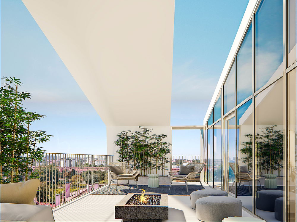 3 bedroom apartment with balcony inserted in new development in Lisbon 1837636320