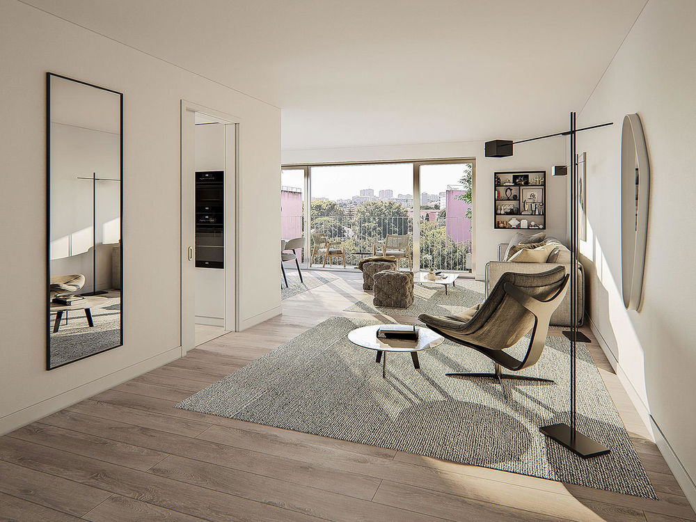 3 bedroom apartment with balcony inserted in new development in Lisbon 1103662394
