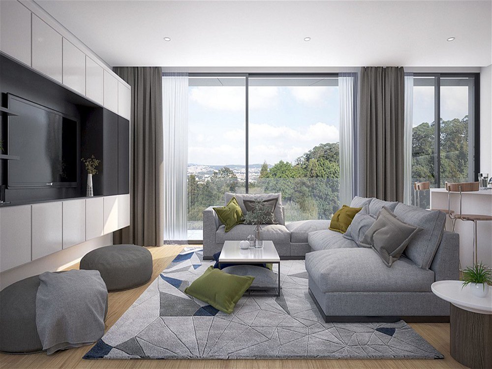 2 bedroom apartment with balcony inserted in new development in Vila Nova de Gaia 3330200520