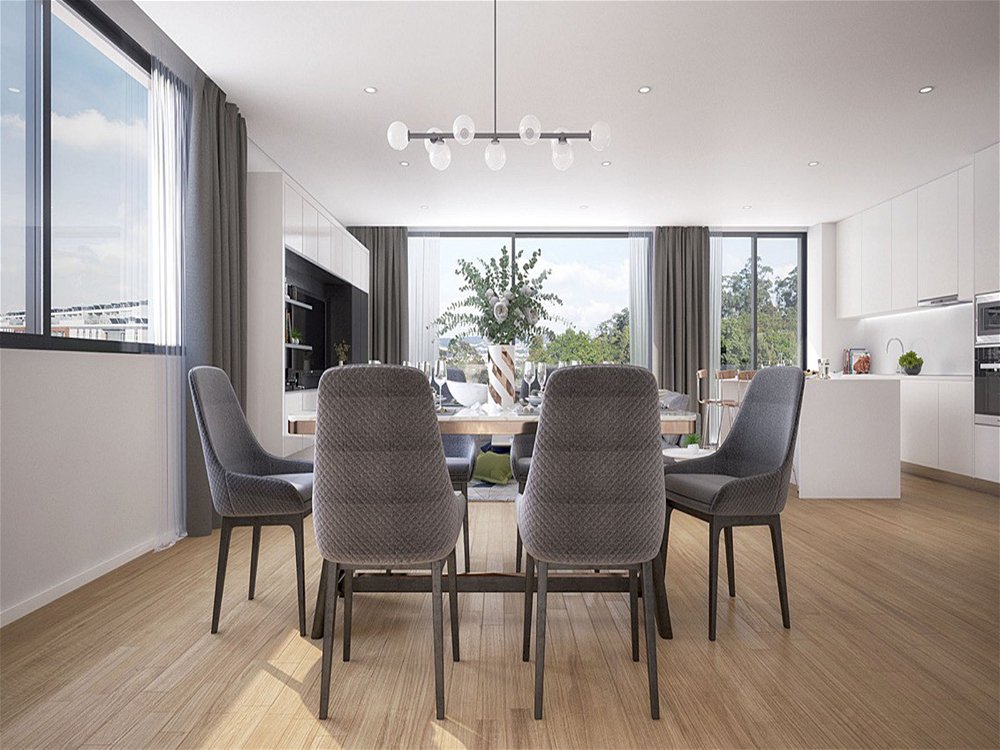 2 bedroom apartment with balcony inserted in new development in Vila Nova de Gaia 3054774087